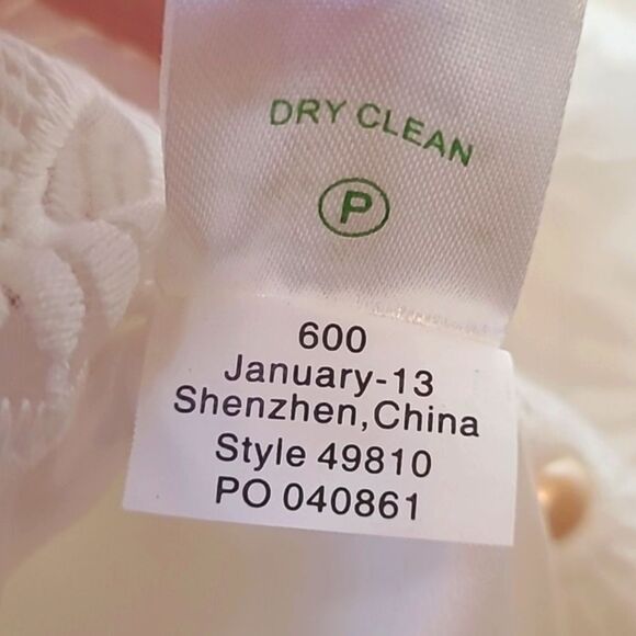 Lilly Pulitzer Payton White Cocktail Dress Size 0 - Picture 8 of 10